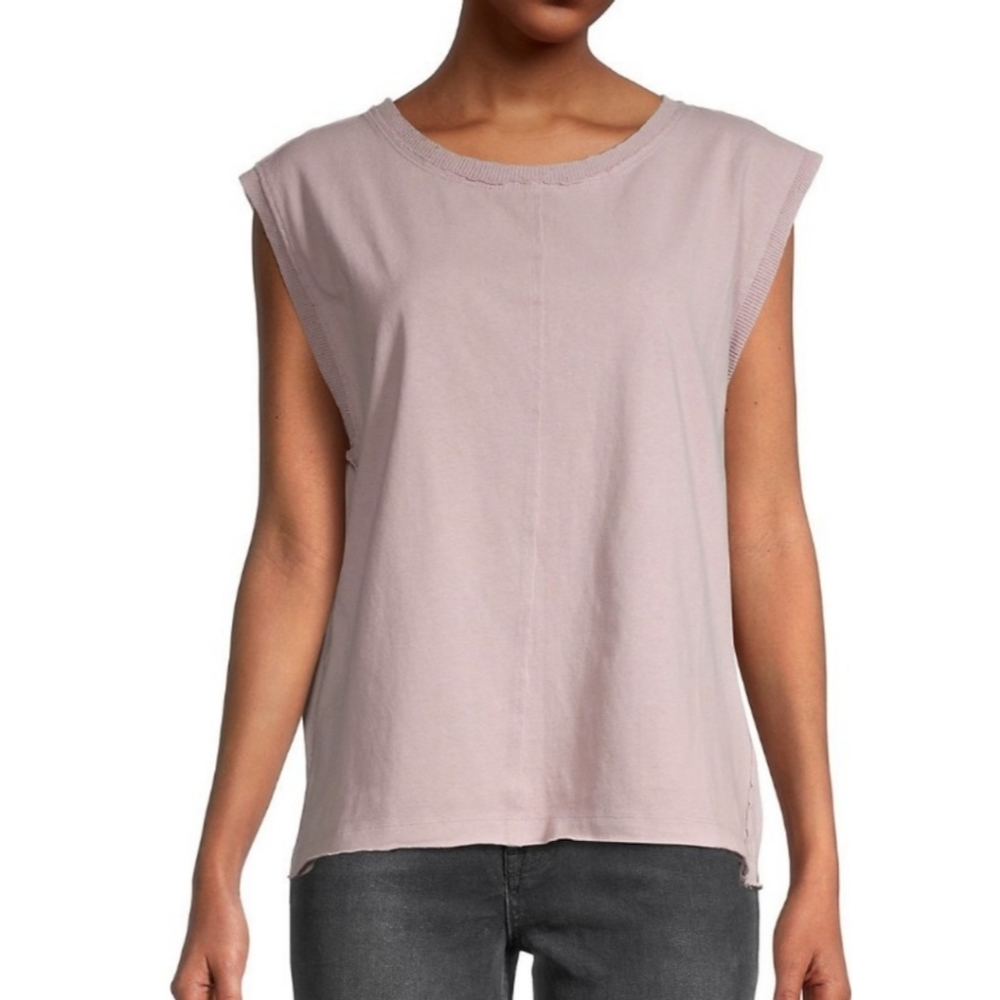 Free People Muscle Tee Top Size L